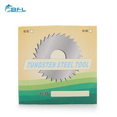 Bfl Tungsten Carbide CNC Cutting Tool Carbide Saw Blade End Mill/ Carbide Saw Blade Milling Cutter