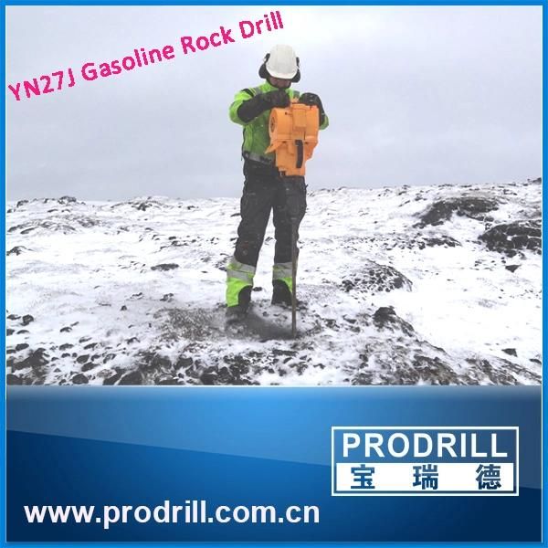 Gasoline Internal Combustion Jack Hammer Drilling Machine Rock Drill Yn27j