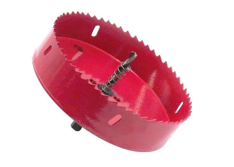 High Quality 155mm/6.1′′ Bi -Metal Wood Hole Saws Bit for Cornhole Board Metal Plastic Fiberboard
