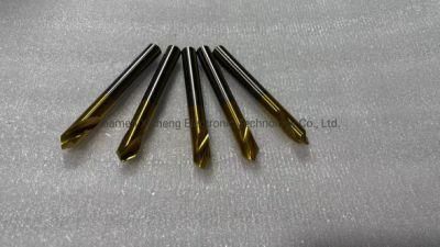 High Speed Steel Titanium Coating Spiral Flute Centering Drill