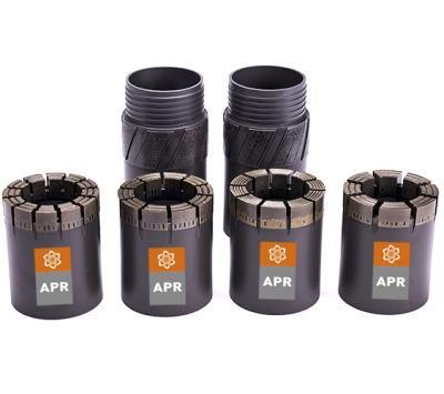 Bq Nq Hq Pq Rh2 Rh4 Rh6 Rh8 Rh10 Rh12 Rh14 Impregnated Diamond Bit Core Drill Bits for Soft/Medium/Hard Rock