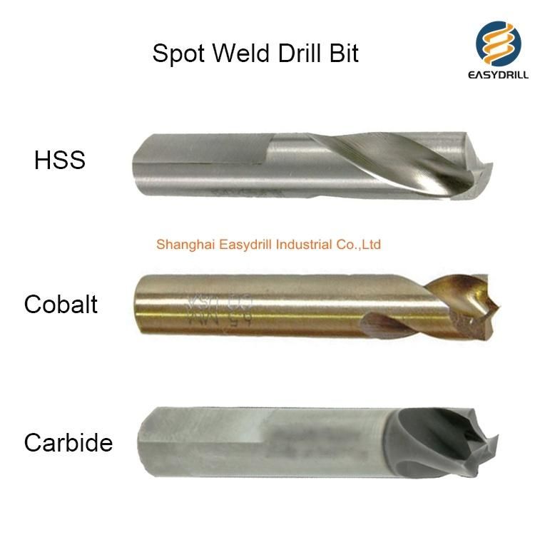 HSS Drills Tin-Coated HSS Spot Twist Drill Bit for Center Metal Drilling (SED-HSDT)