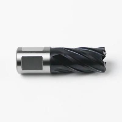 HSS Black Annular Cutter Core Drill with Universal Shank