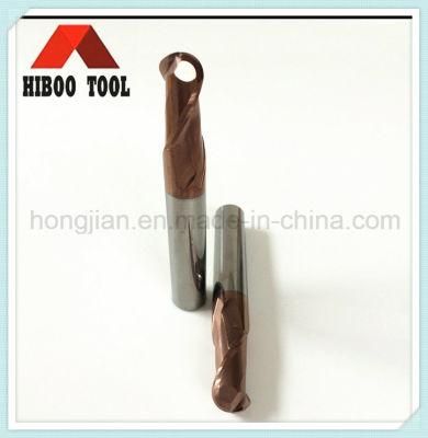 Good Quality HRC58 Copper Coating Ball End Mill