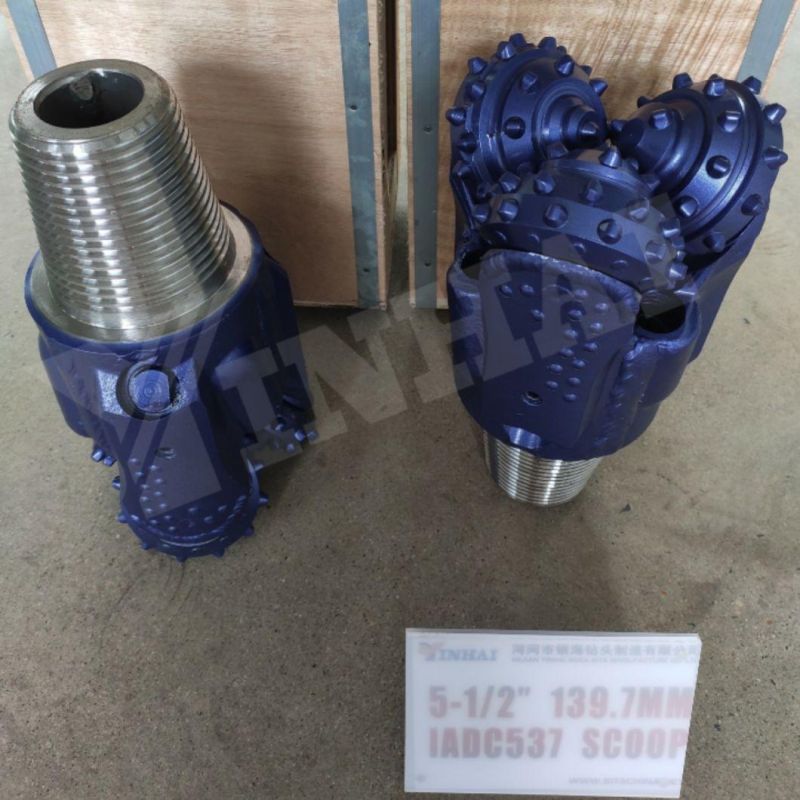 5 1/2" IADC537 Tri-Cone Bit Roller Cone Bit for Soft Formation