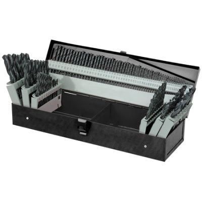 115PCS High Speed Steel Black Drill Bit Set