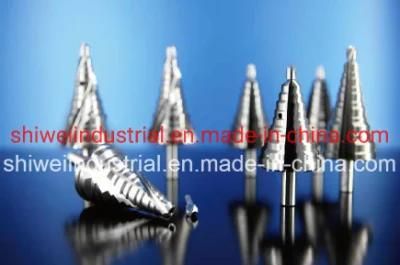 HSS Step Drill Bit (3-Flute Replaceable Tip)