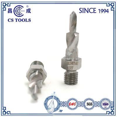 M42 High Speed Steel D7.94*D8.9 Twist Step Drill Bit with Threaded Shank