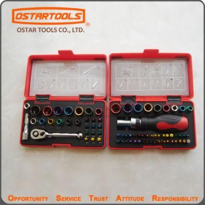 28PCS Color Socket Magnetic Driver Bit Set