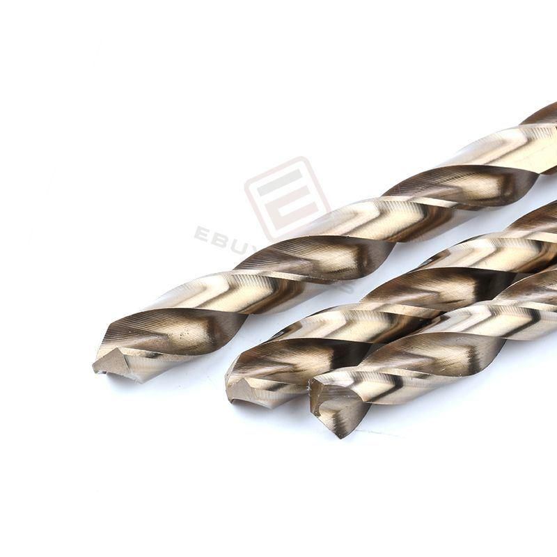 Bright HSS Straight Shank Twist Drill Bits for Metal, Stainless Steel