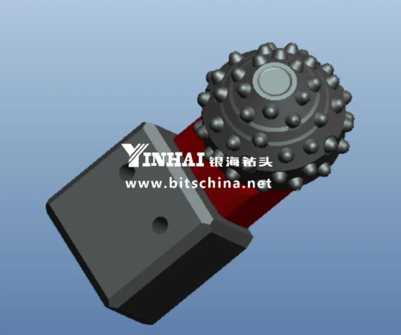 Removable 8 1/2" Single Roller Cone for Rotary Piling Drilling