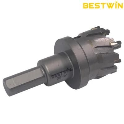 T. C. T Carbide Tipped Hole Saw with Center Drill Bit for Stainless Steel