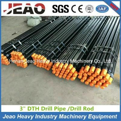 Friction Welding DTH Drill Pipe 76, 89, 102, 114mm for Rock Blasting and Water Well Drilling