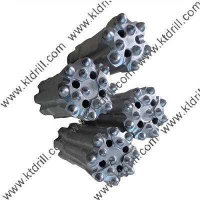 64mm T38 Rock Drilling Rig Tools Retrac Ballistic Button Bit