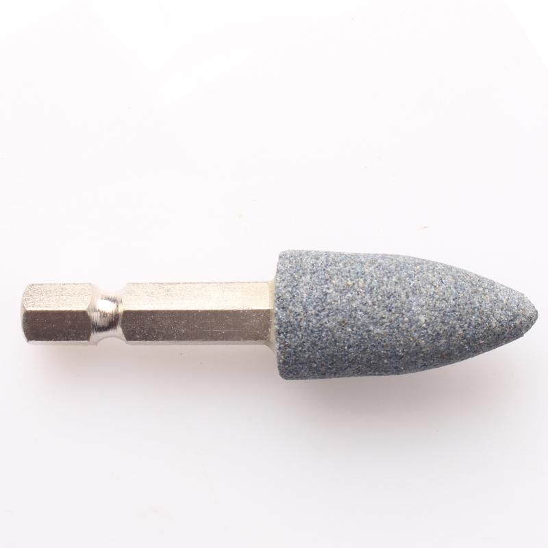 Abrasive Stone Points with 1/4-Inch Hex Shank