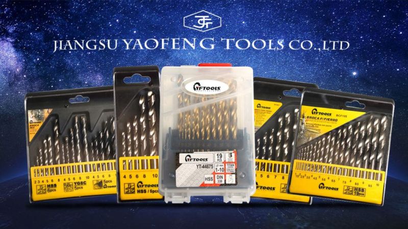 29PCS HSS Drill Bit Set for Metal Drilling