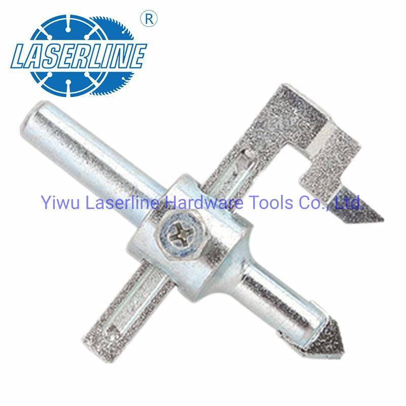 Hand Tool Core Drill Adjustable Ceramic Tile Hole Saw 20mm-90mm Drill Bits