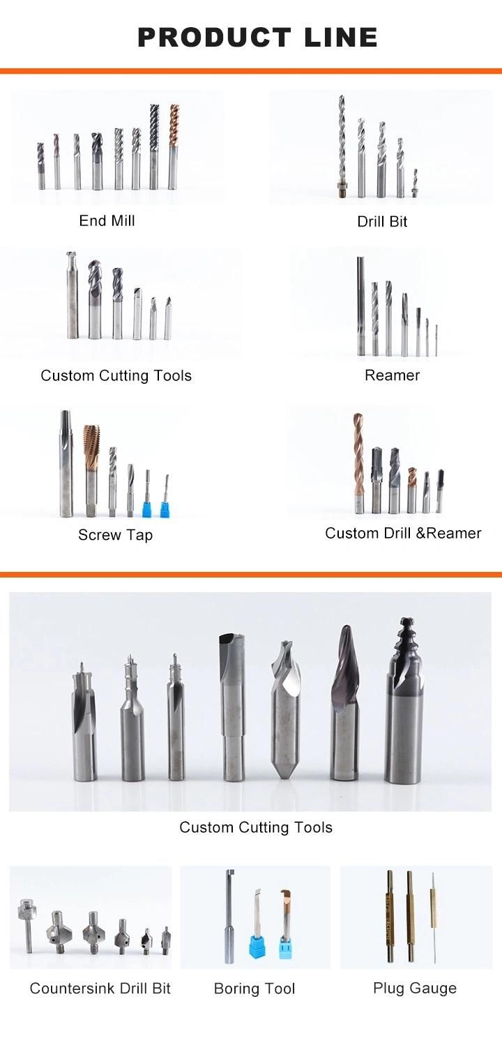 Made in China Solid Carbide 3 Flutes Countersink Drill Bit for Drill Hole