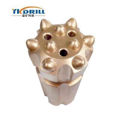 Factory Supply 76mm T38 T45 R38 R32 Mining Rock Drilling Threaded Button Bit