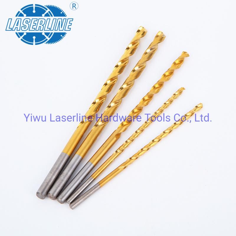 DIN340 HSS M2 Extra Long Drill Bit Fully Ground Taper Length Drill Bit