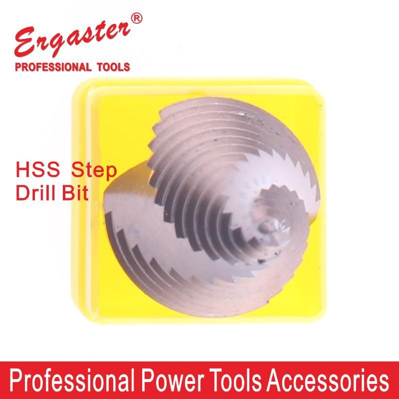 Titanium Step Drill Bit Hole Cutting Wood Metal Power Tools