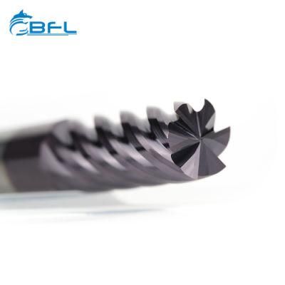 Solid Carbide 6 Flute Finishing Milling Tool 6 Flute Finishing End Mills