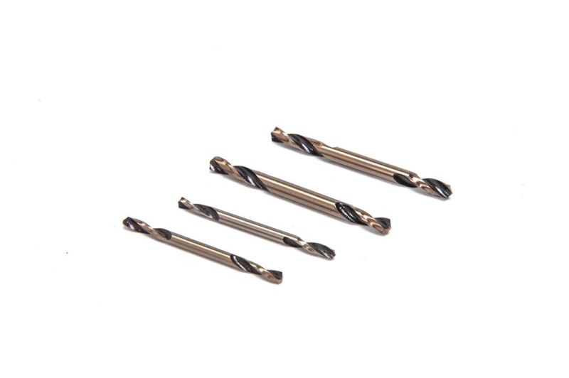 Fully Ground Amber Color Double Ended Drill Bits for Metal