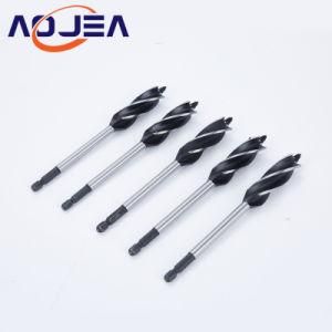 High Quality 4 Cutter Hex Drive Hole Saw Auger Drill Bit