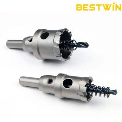 Tct Hole Saw Metal Cutting Carbide Tipped Hole Drill Bit for Stainless Steel
