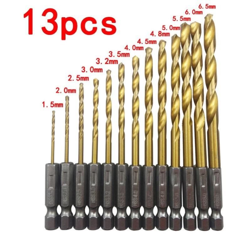 HSS Hex Shank Drill Twist Bit