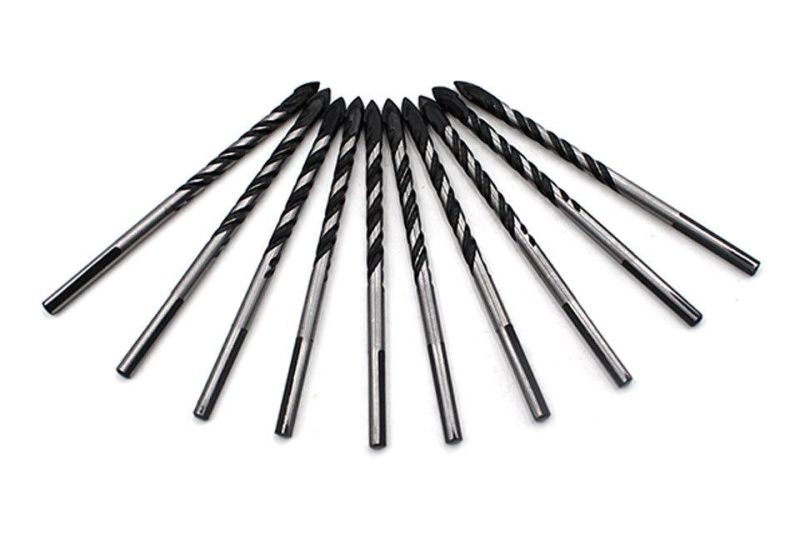 Quick Multi Functional Triangle Hand Drilling Bit Set Hardware