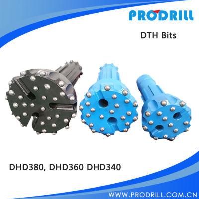 DHD350 DHD360 Russion DTH Hammer Button Bits for Water Well Drilling