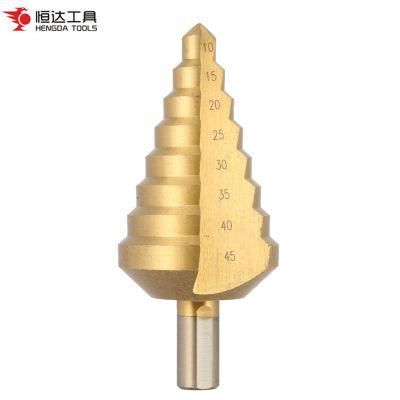 Large Step Drill Bit Unibit for Sheet Metal Wood