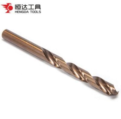 Metal Drilling Bits HSS M35 Fully Ground Straight Shank Twist Drill Bit for Stainless Steel