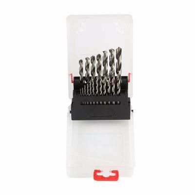 19PCS Jiangsu Danyang High Efficiency HSS Steel Drill Bits for Steel Working Drill Bit Set