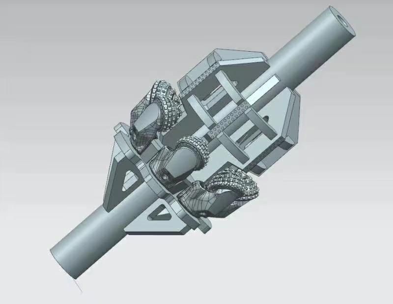 Hole Openers for HDD/Trenchless/No Dig, Rock Reamers with Roller Cone Palm / Single Roller Cone Bit