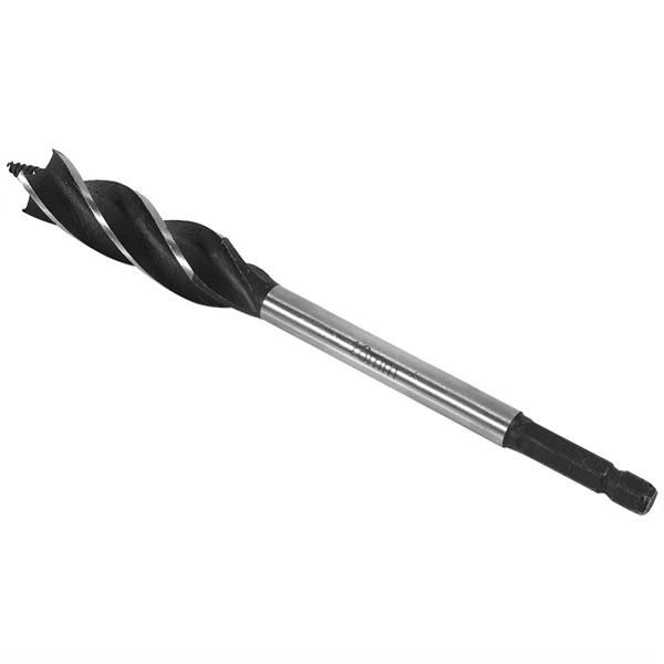 1 Set of 6 Hexagonal Shank Extended Woodworking Drill Set