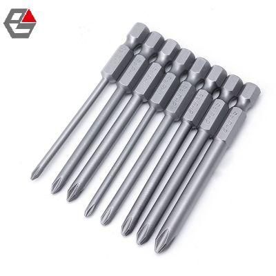 Hex Shank Cross Head Screwdriver Phillips Electric Driver Bits Hand Tools Magnetic S2 Screwdriver Drill Bit Set