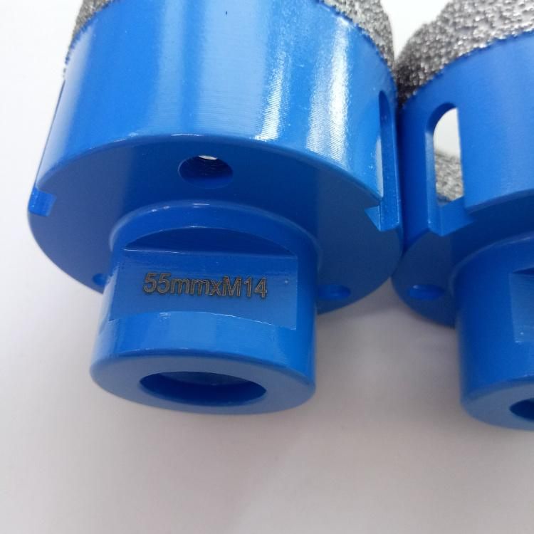 Vacuum Brazed Hole Saw Diamond Core Drill Bits for Porcelain Ceramic Tile Marble Brick