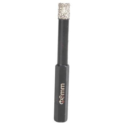 Diamond Hole Opener Hexagonal Shank Drill Brazed Porcelain Glass Ceramic Dry Drill Stone Hole Opener