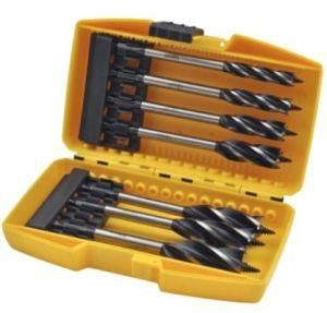 HSS Power Tools Drill Drills Bits Customized Factory 7PCS Auger with 1/4 Drill Bit