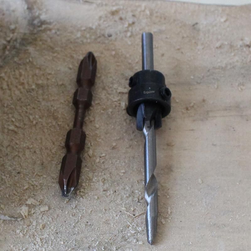 1PC Best Tapered Adjustable Countersink Installation Drill Bit