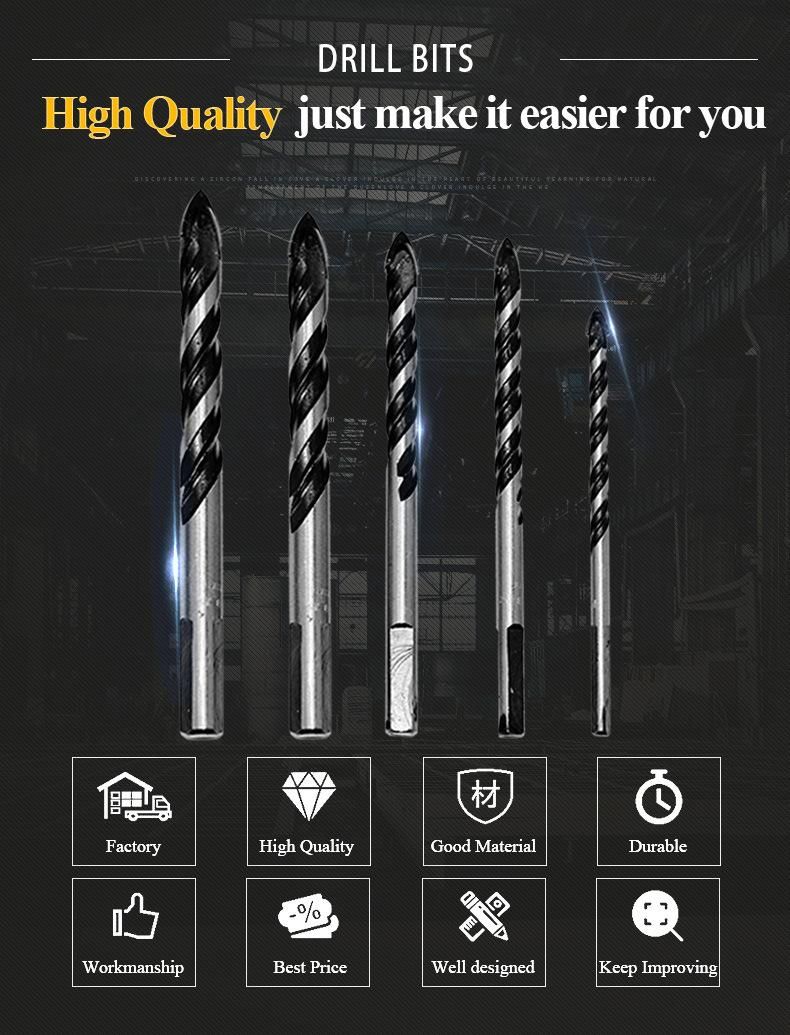 Hard Alloy Drill Bits for Decoration
