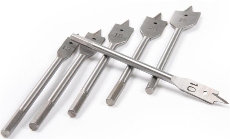 Carbon Steel Wood Spade Bits