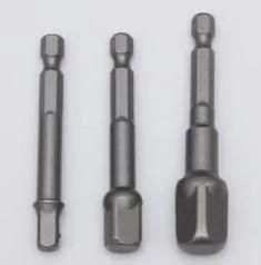 6 and 12 Inch Quick Change Hex Head Woodboring Bit Extension Bar with Hex Shank