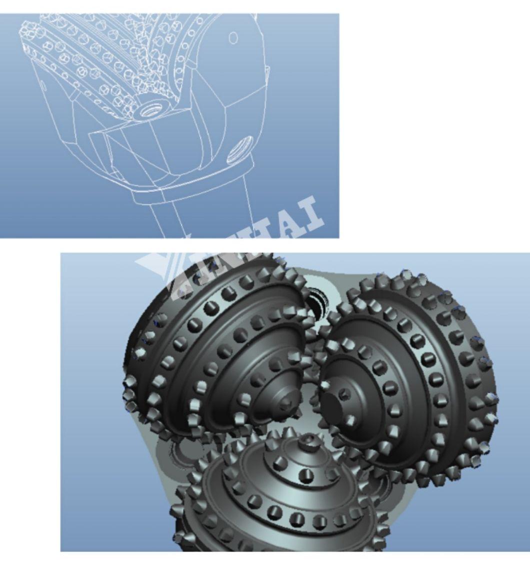 Pilot Tricone TCI Bit 17 1/2" 444.5mm for HDD Drilling