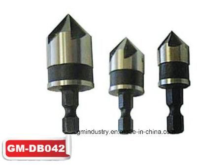 3PCS Hex Shank 5 Flute Countersinks (GM-dB042)