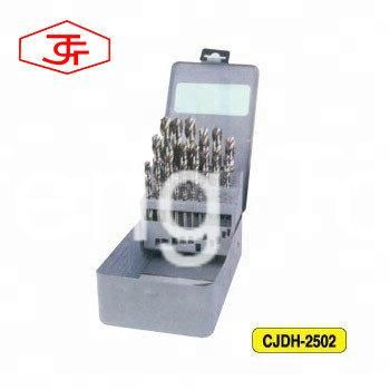 DIN338 Jobber Length HSS Cobalt Drill Bit Set for Stainless Steel Metal Aluminium Hardened Steel