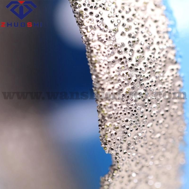 Diamond Drill Bit for Porcelain, Vacuum Brazed Drill Bit with Protective Diamond Stripes