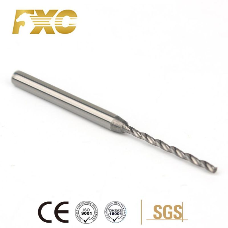 High Precision Solid Carbide 50-100mm Twist Drill Bits for Aluminum